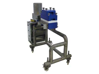Foldable Hopper with Screw Feeder