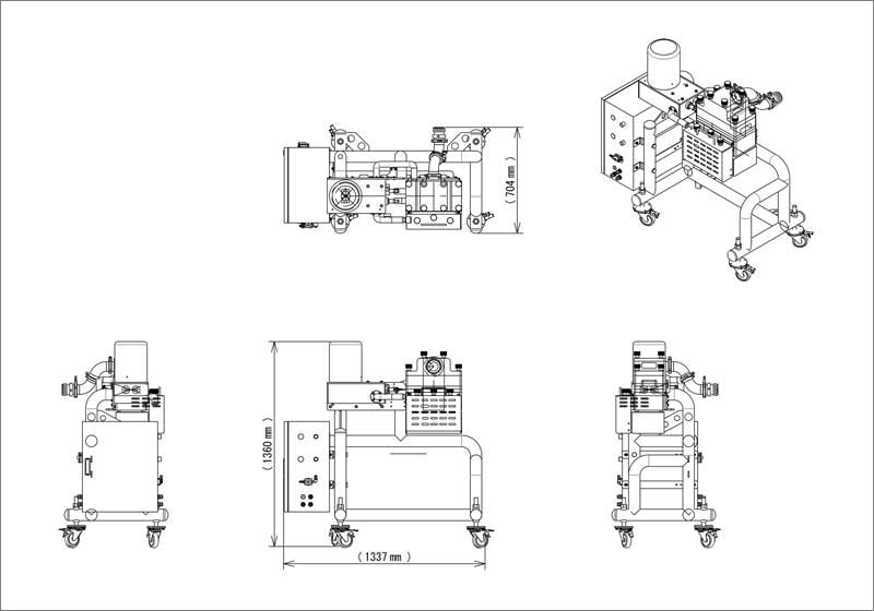 Layout of BALL FORMER