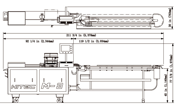 Layout of M-3 M-3L