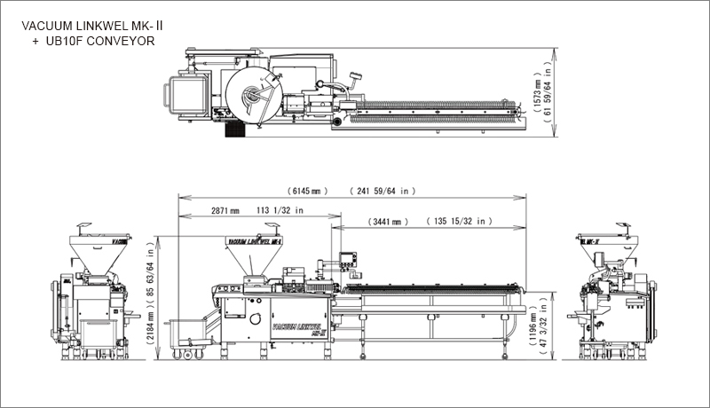 LAYOUT of VACUUMLINKWEL MK-Ⅱ