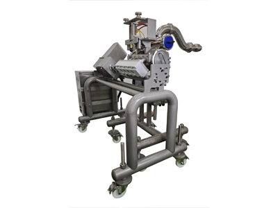 Foldable Hopper with Screw Feeder