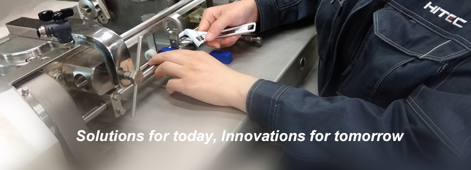 Solutions for today, Innovations for tomorrow